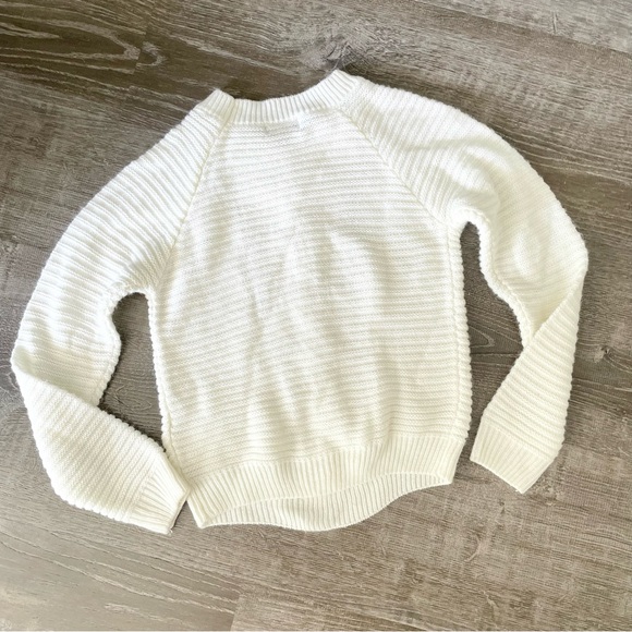 Bardot Junior White Pearl Front Knit Sweater - Picture 4 of 4